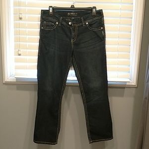 Silver jeans capri